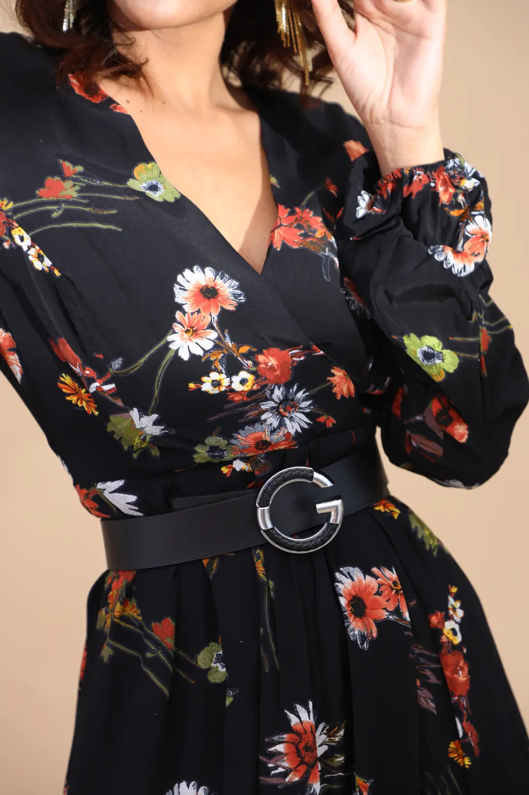 Florid Shirt Dress