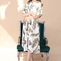 Amber Shirt Dress Green