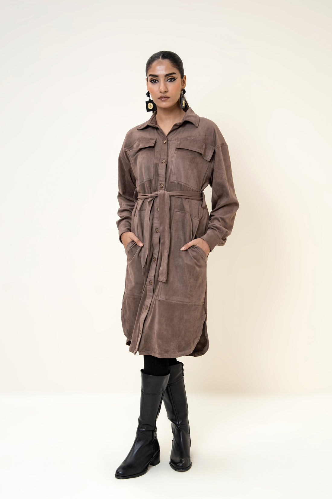 Dusty Trail shirt dress