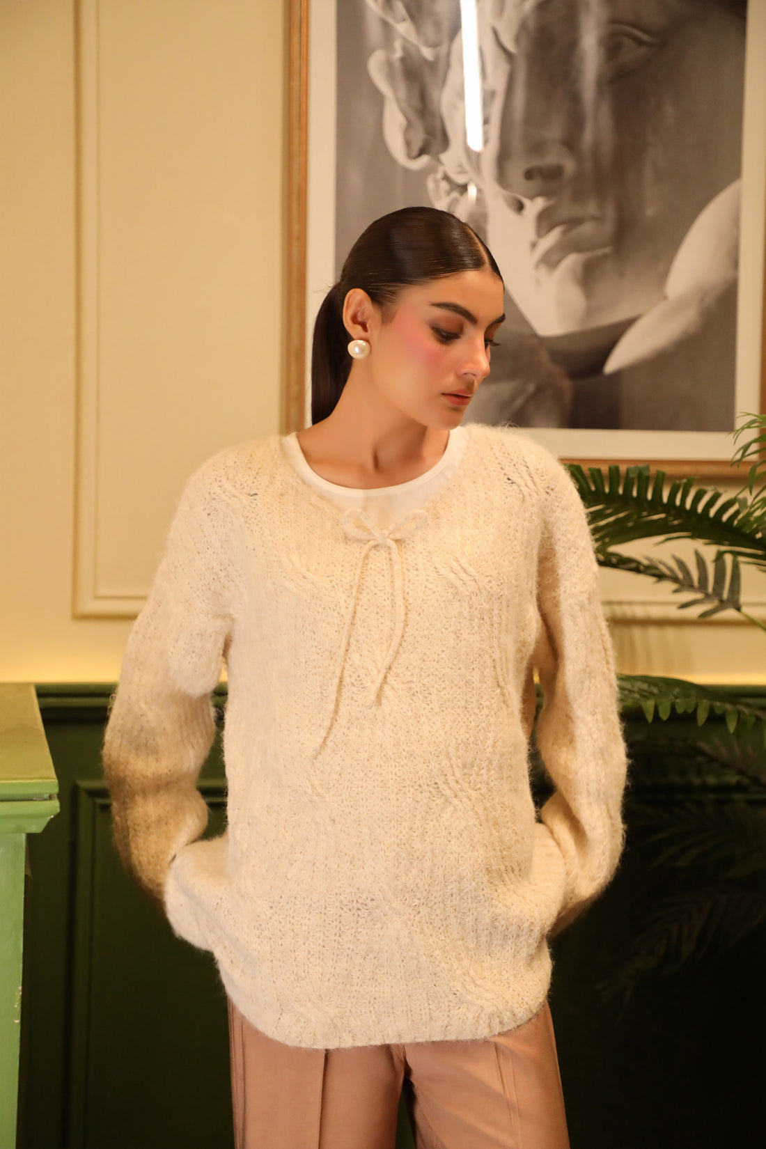 Primrose Oversized Sweater Beige