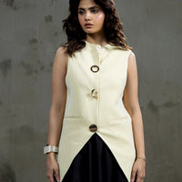 CEO of Sassy Butter Yellow Waist coat