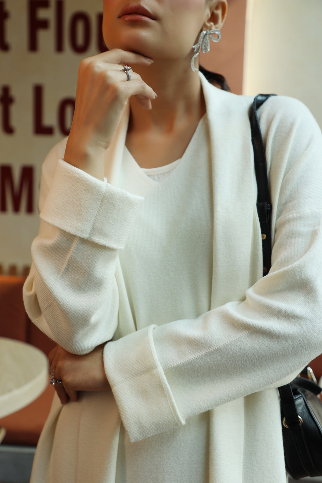 Cortina Sweater Set White
