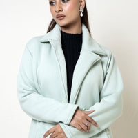 Bergen Neo Long Coat Sage Green