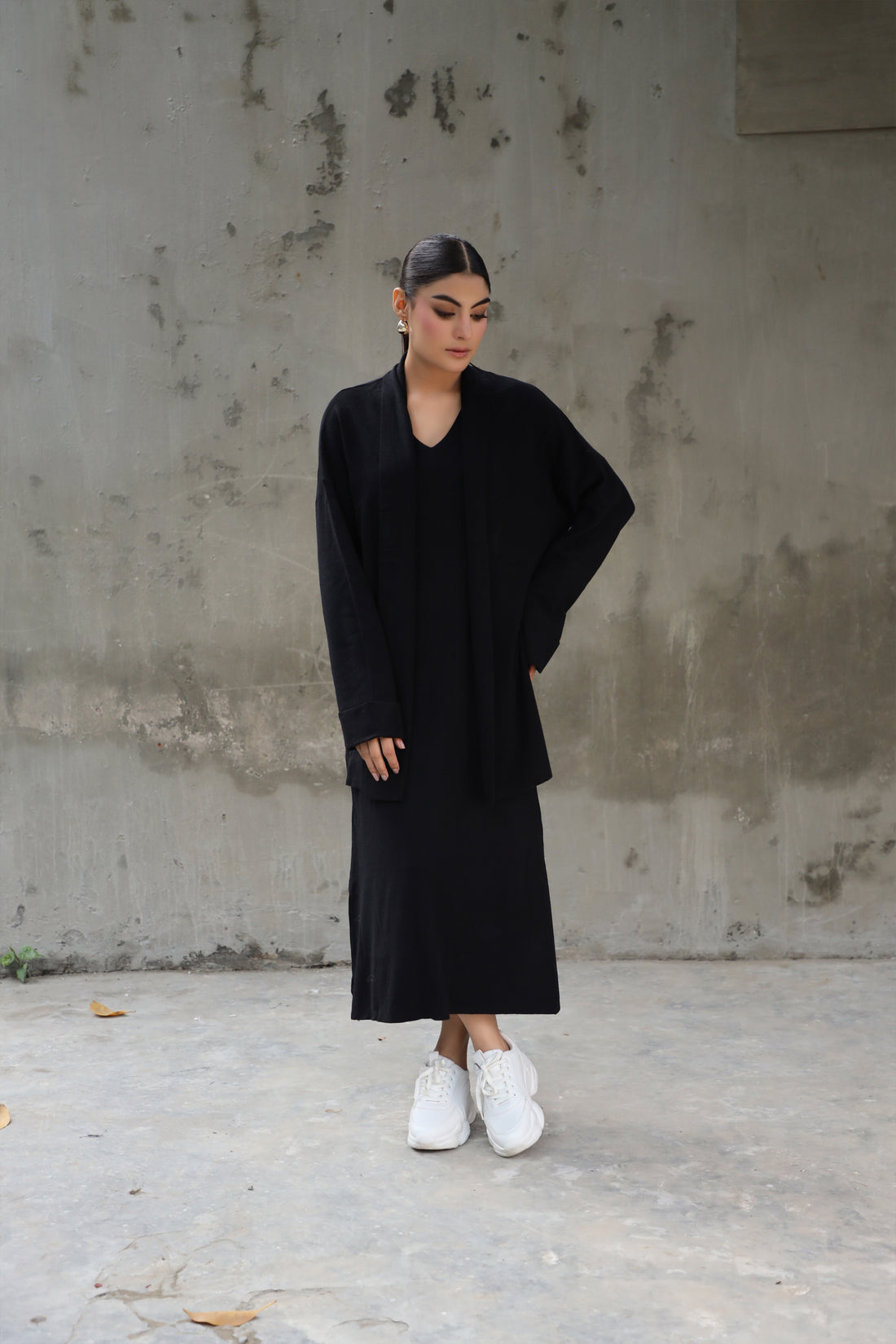 Cortina Sweater Set Black