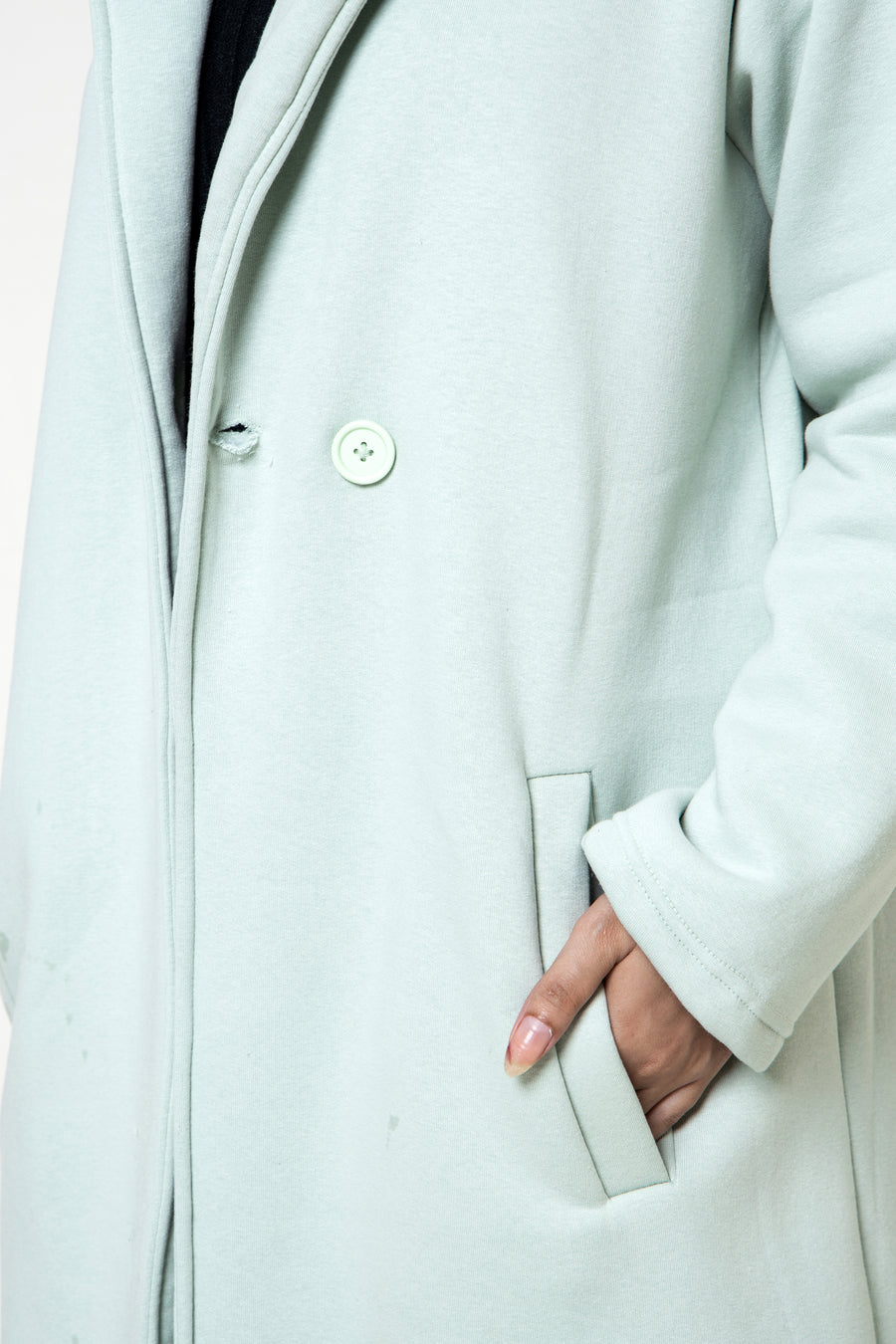 Bergen Neo Long Coat Sage Green