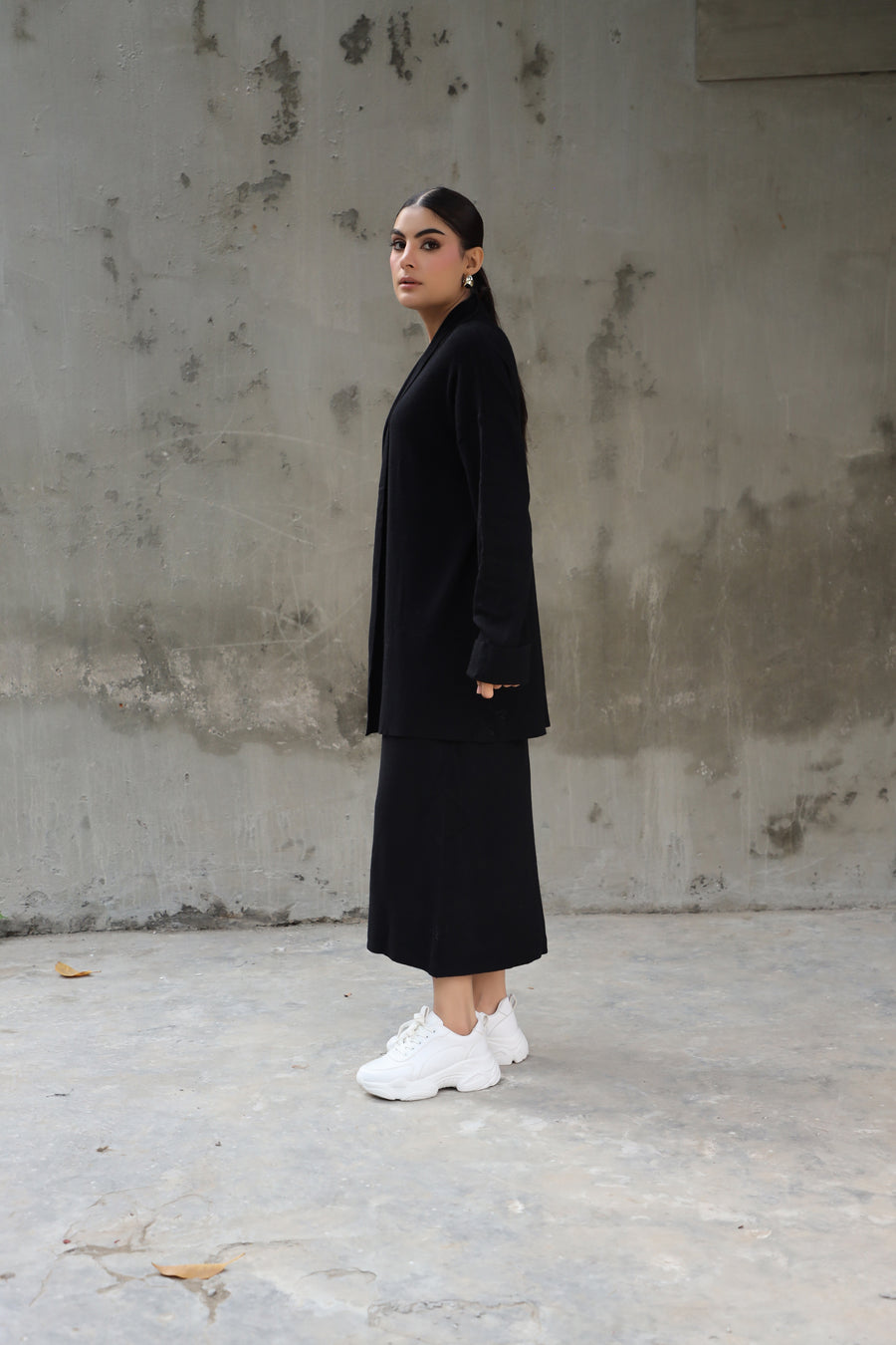 Cortina Sweater Set Black