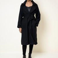 Oscar Trench Coat Black