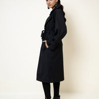 Oscar Trench Coat Black