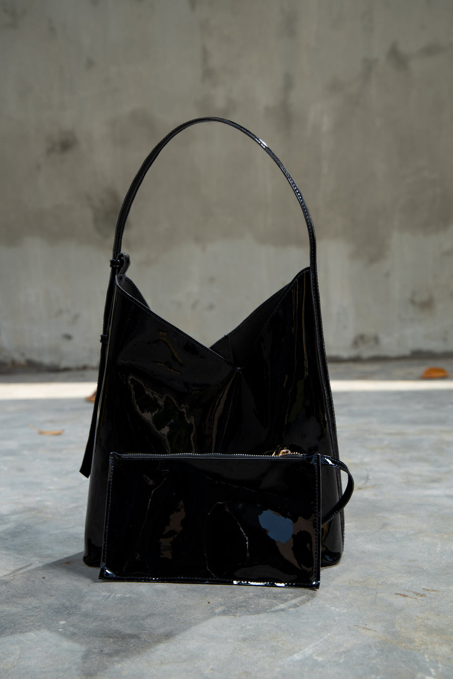 Amy Tote Bag Black( Ship in 7 Days)