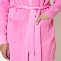 Minnesota Two pc Woolen Co-ord Set Pink