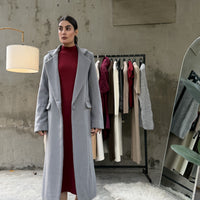 Levante Long Coat Grey