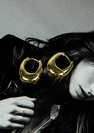 Loop Hoops Silver Golden