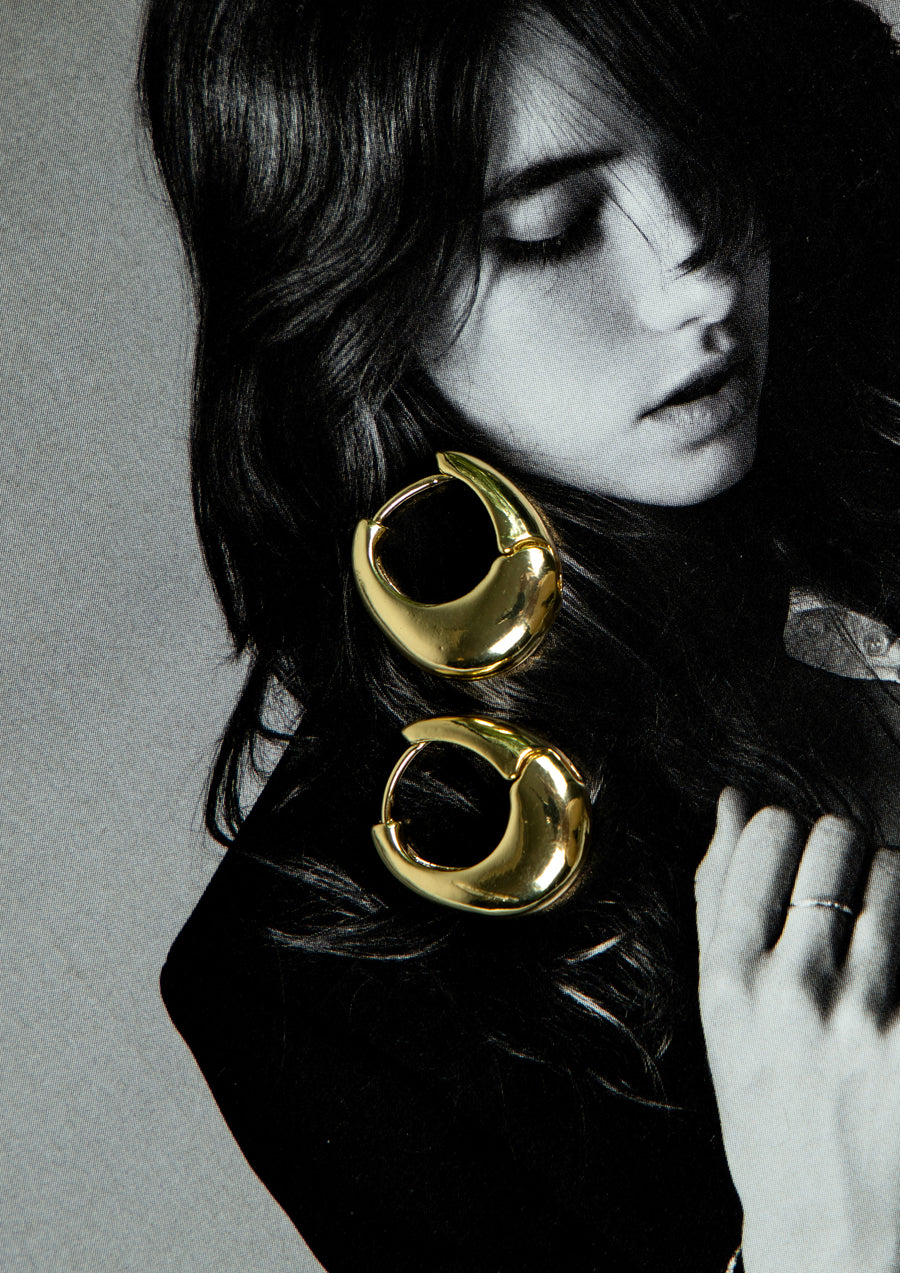 Loop Hoops Silver Golden