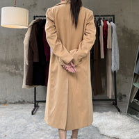 Levante Long Coat Camel