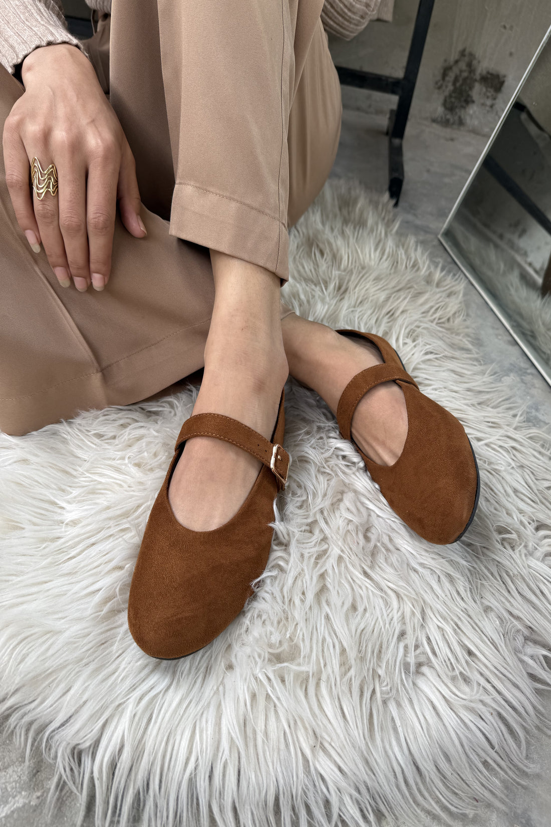 Rome Mary Janes Chocolate Brown