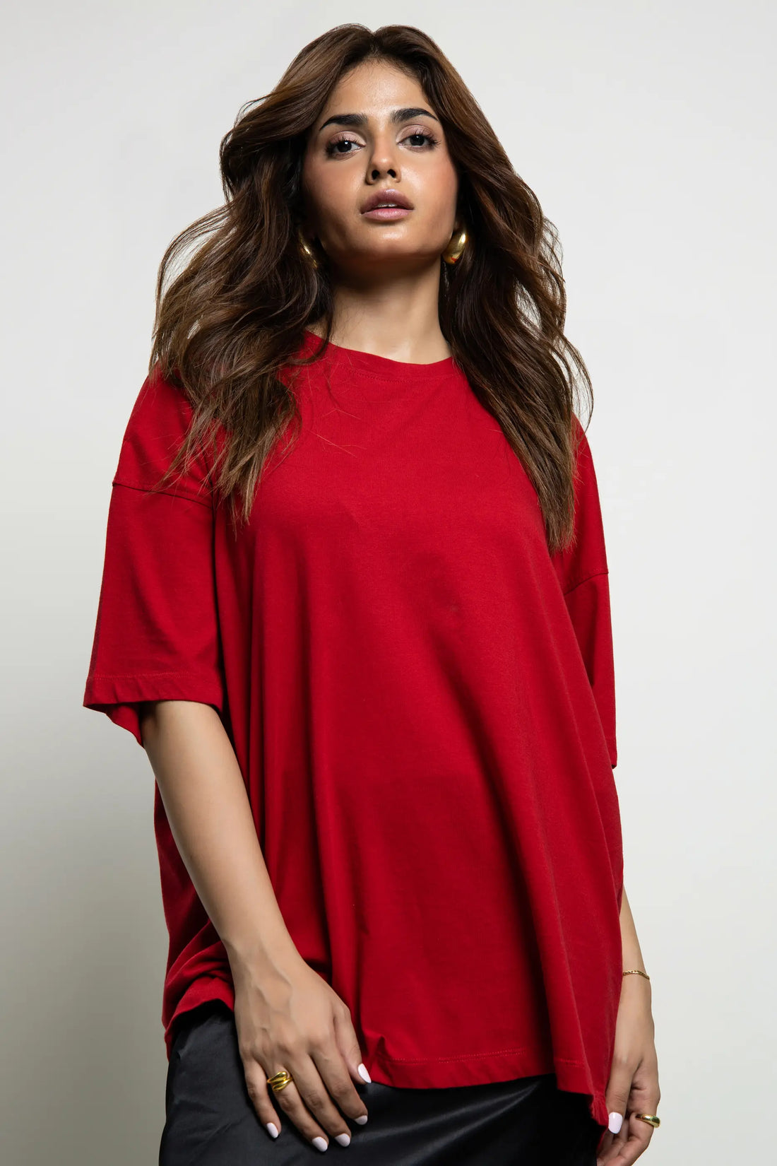 Mexico over sized Tee Red