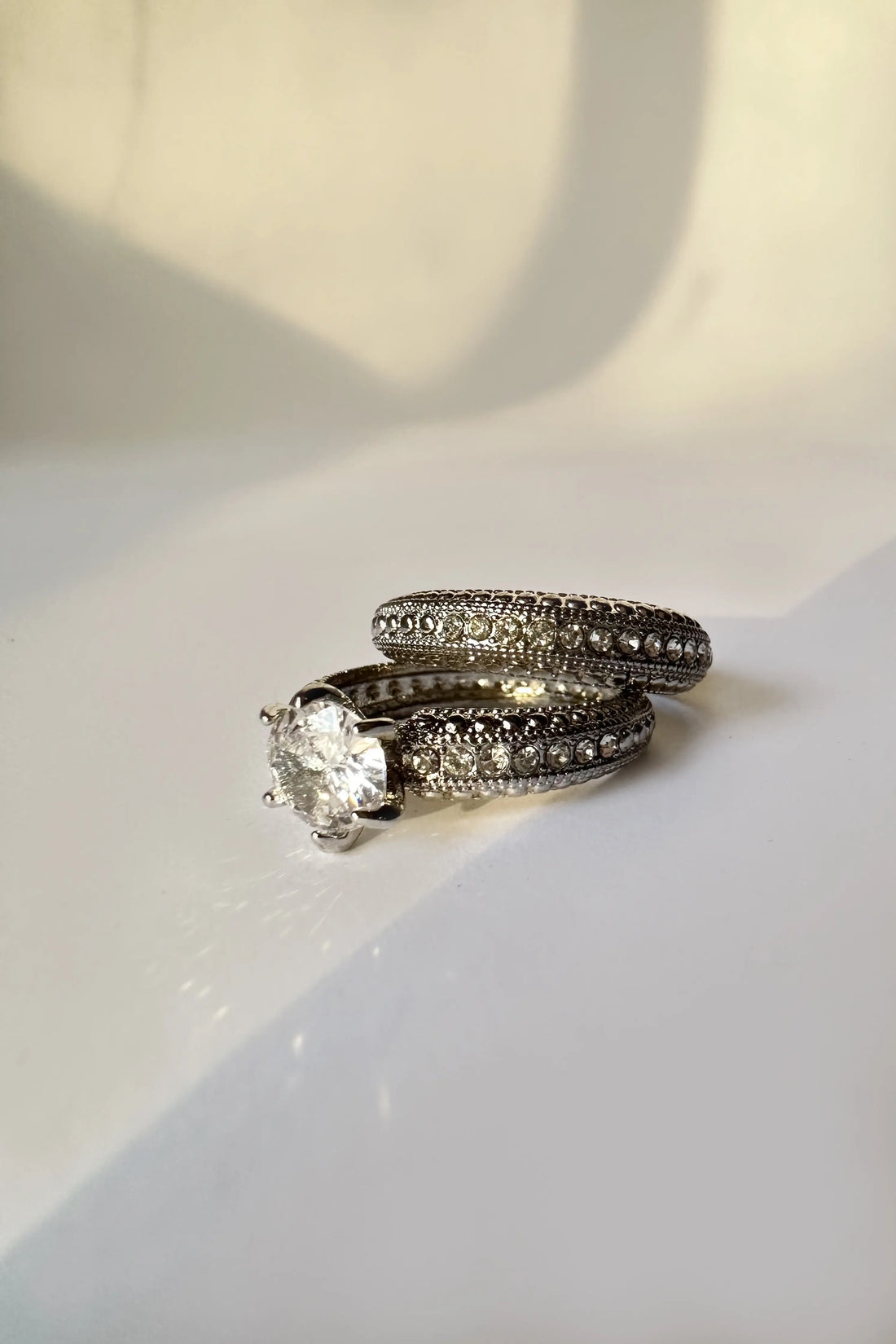 Emily zircon ring