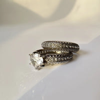 Emily zircon ring