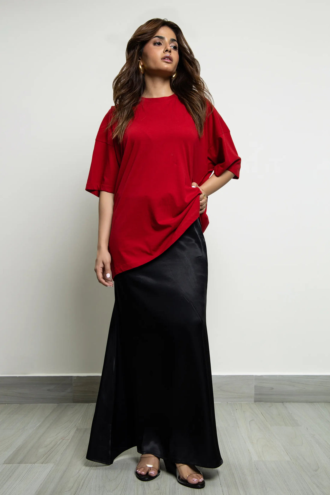 Mexico over sized Tee Red