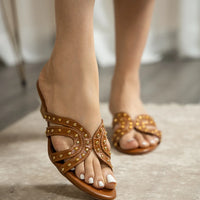 Aurora Wedge Tan (Ship in 1 Week)