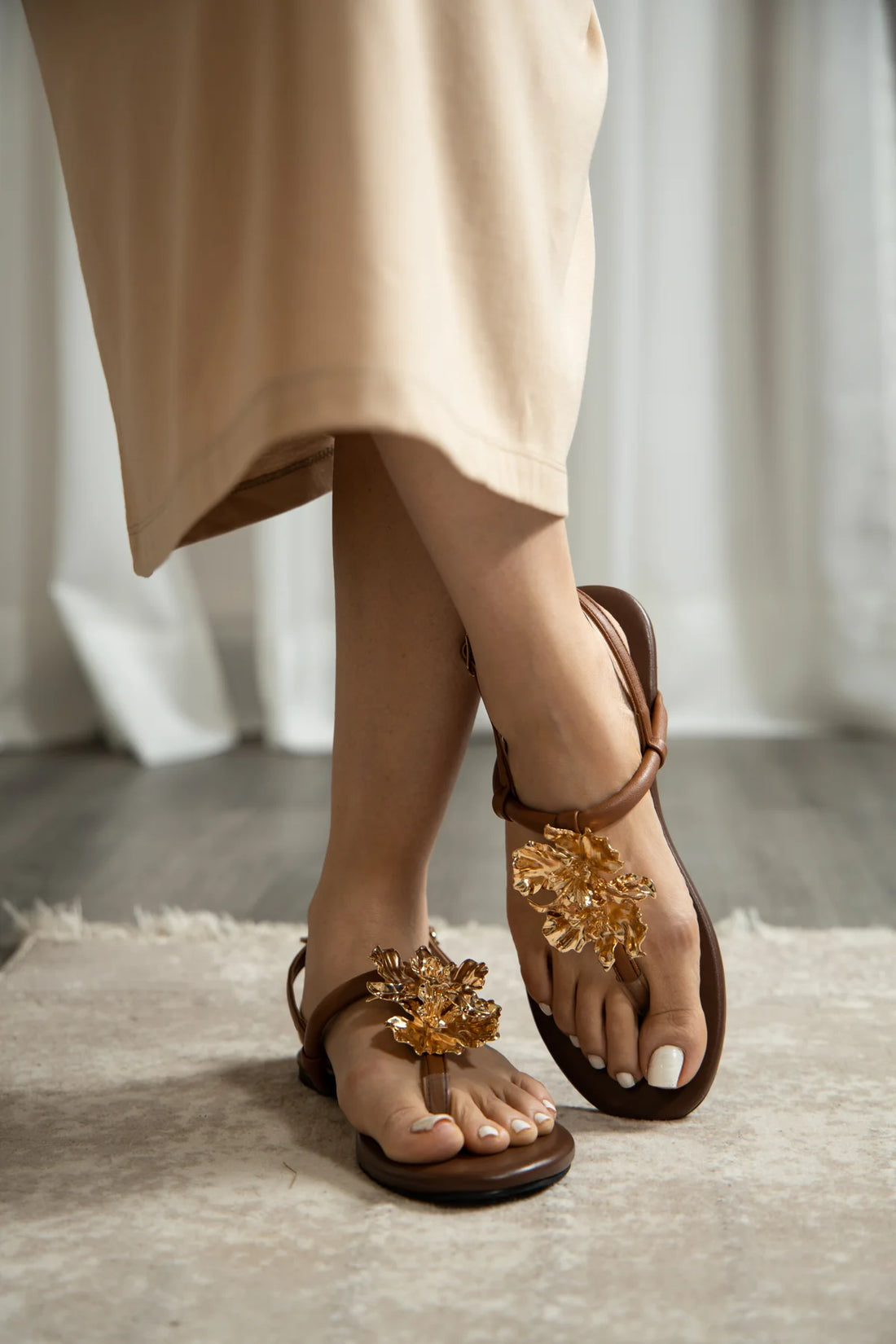 Rene Bloom Thong coffee