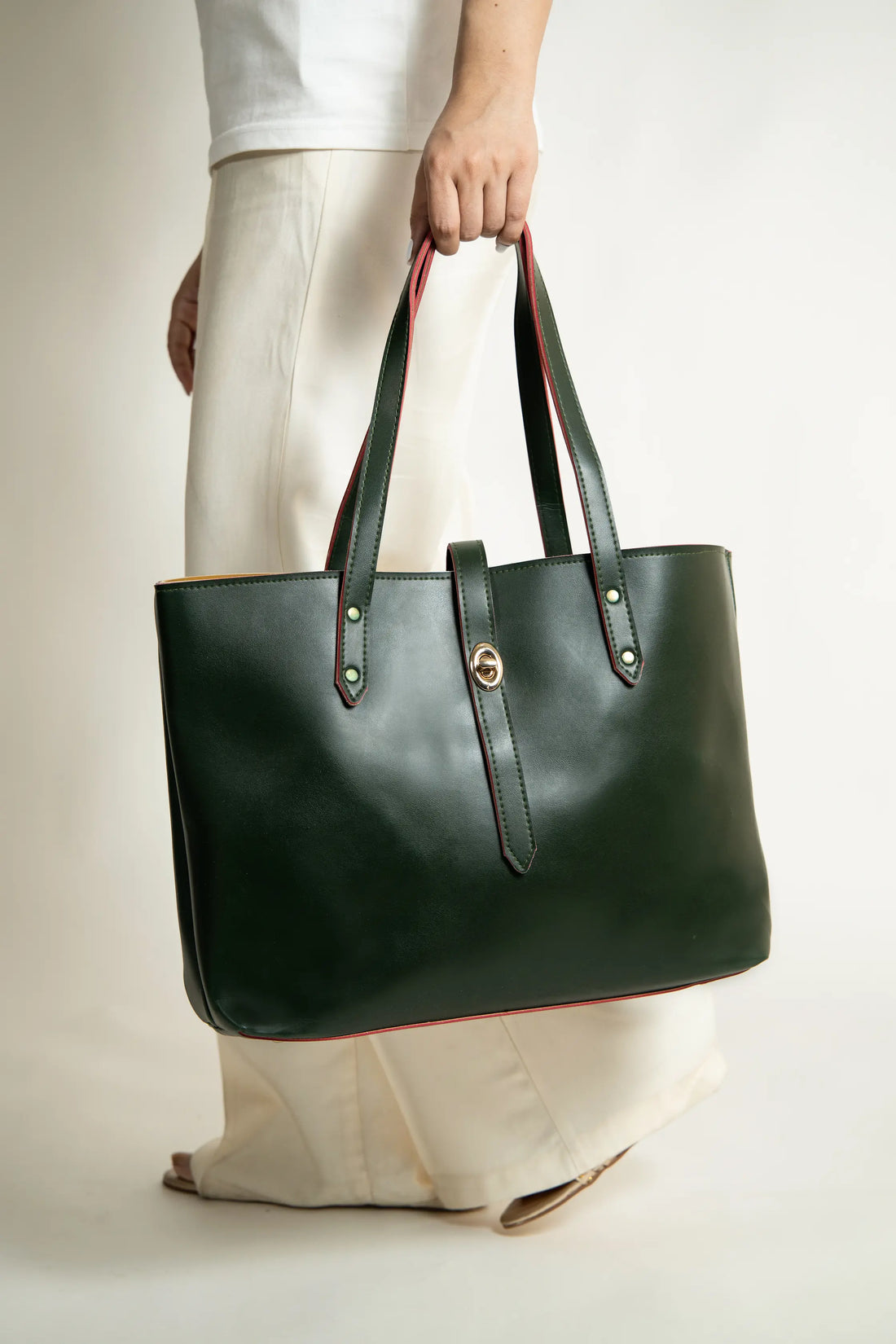 Lyon Tote Bag Green