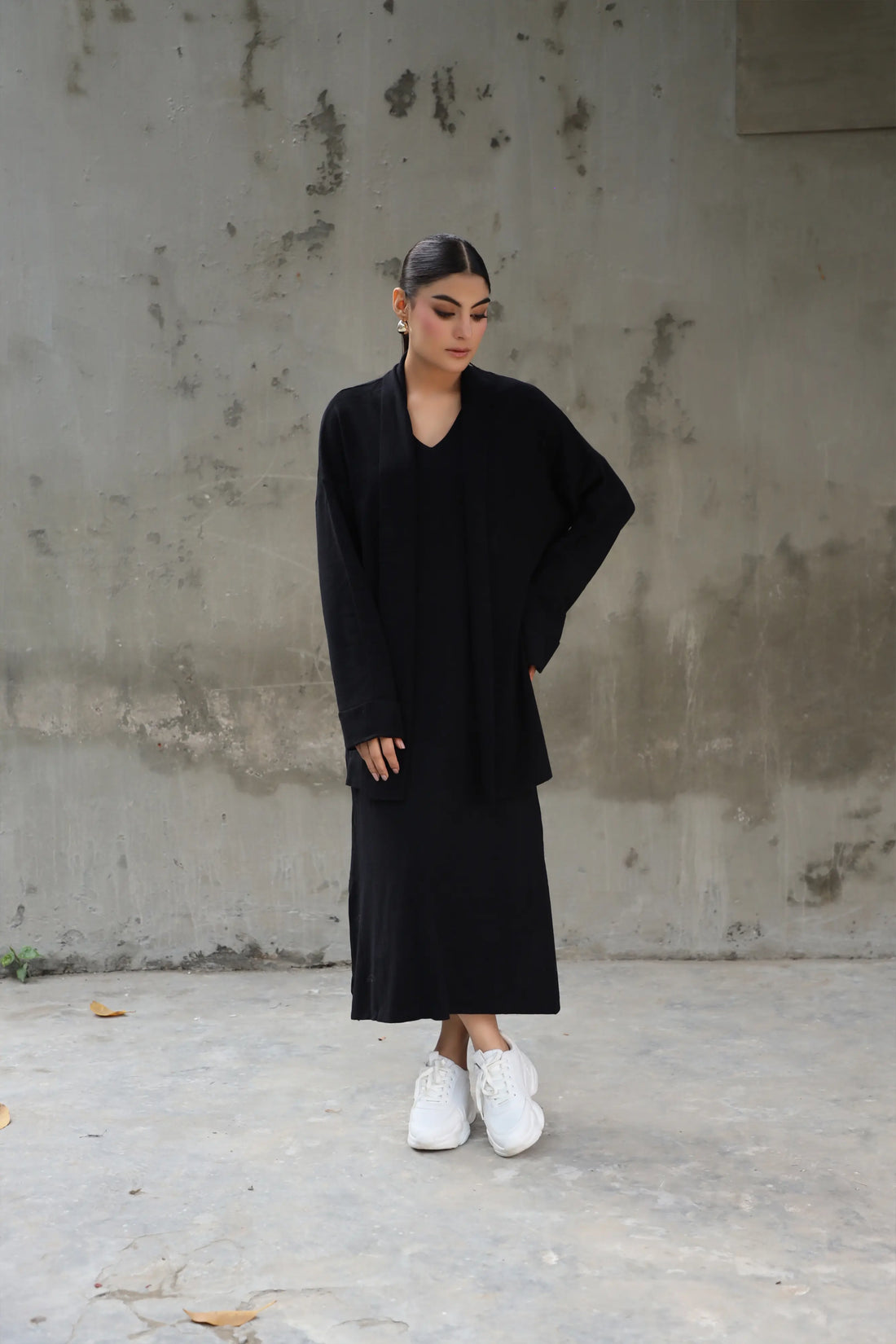 Cortina Sweater Set Black