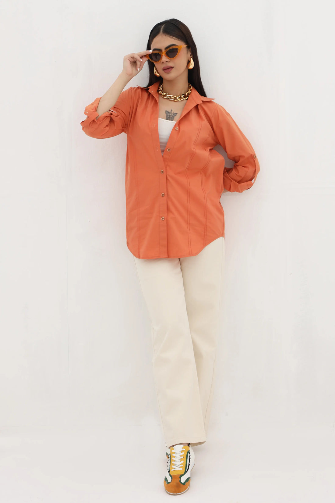 Sleek & Sass Button Down Shirt