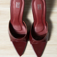 Muse Pointy Heel Maroon