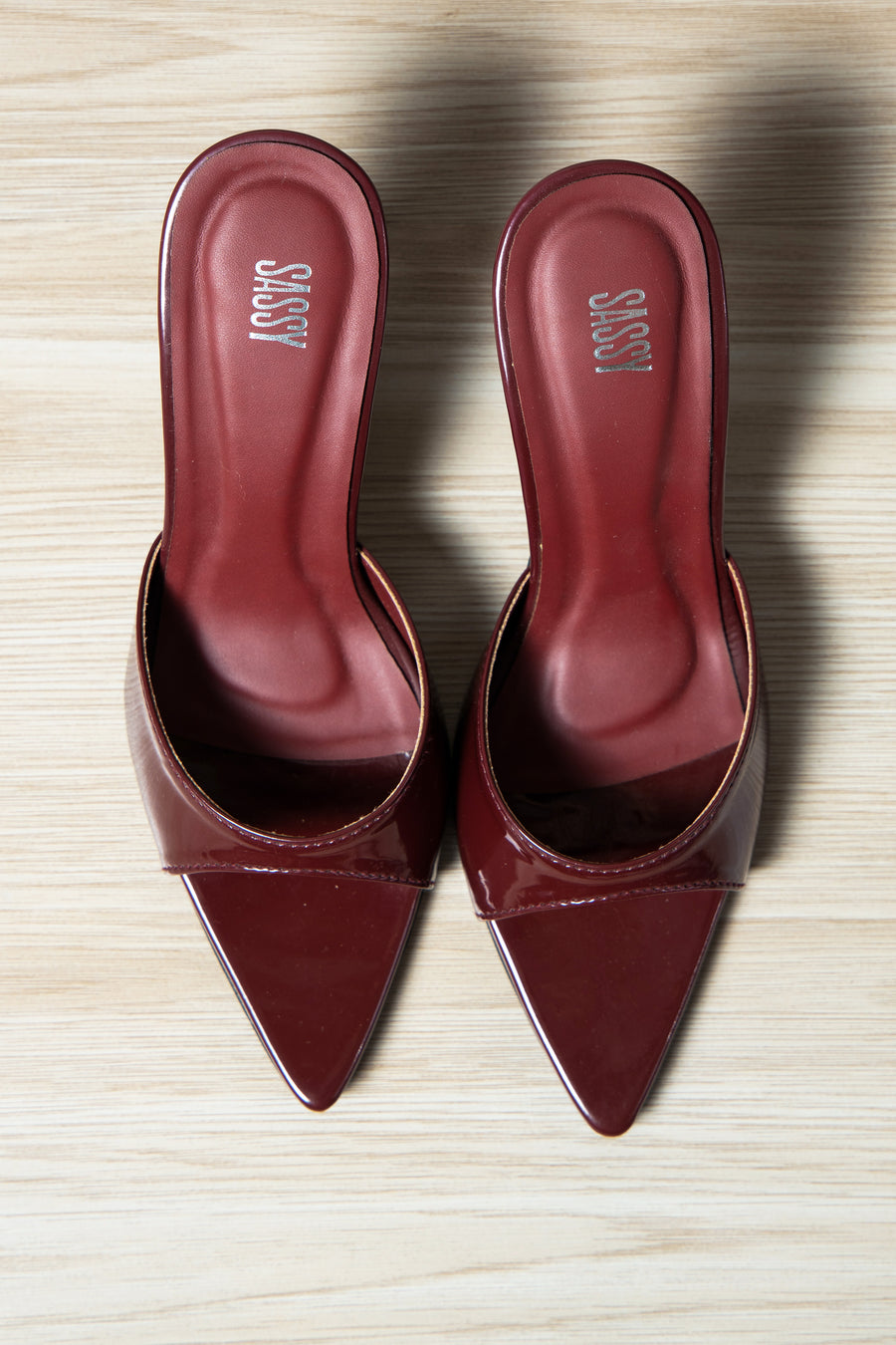 Muse Pointy Heel Maroon