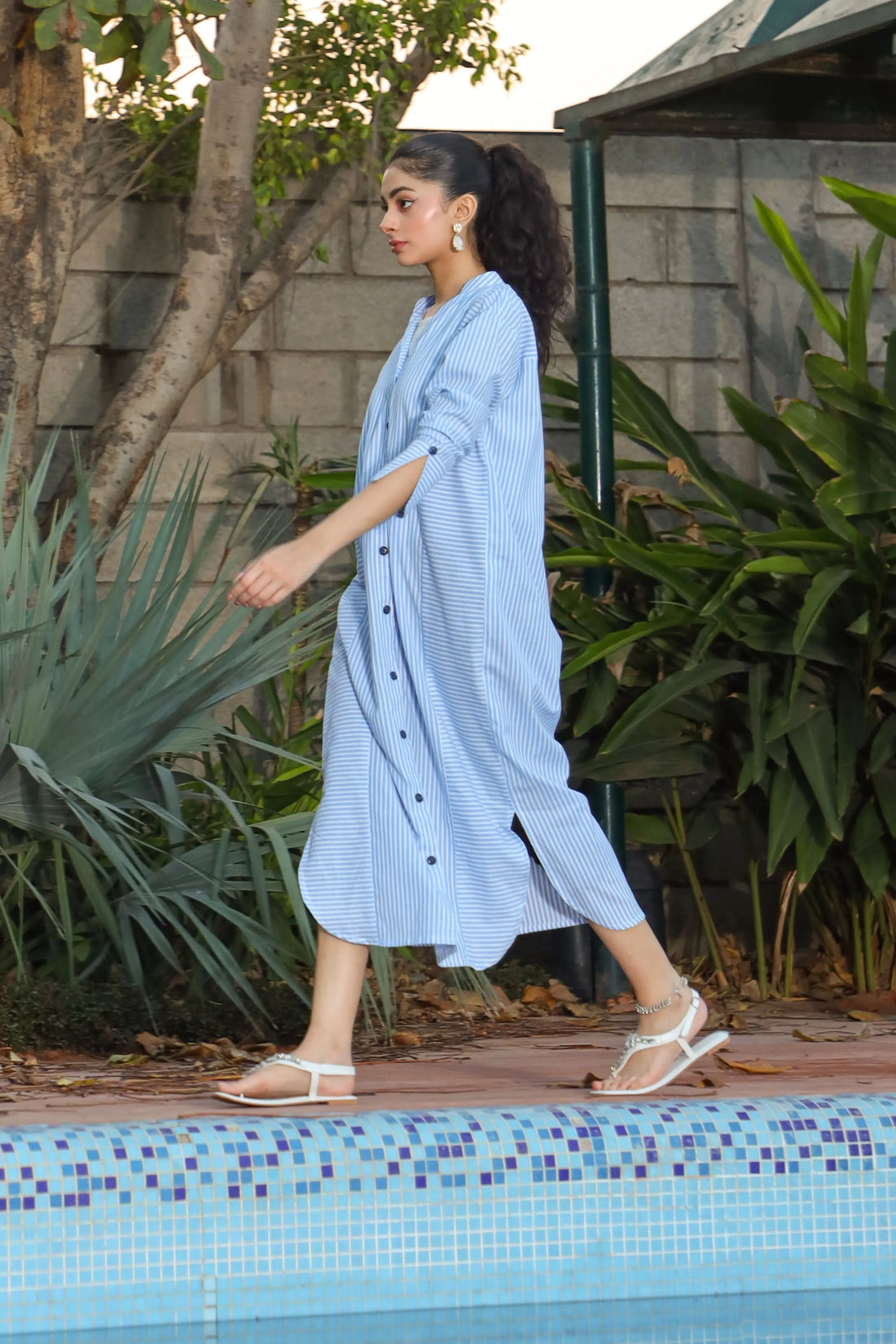 Lady Bold Shirt Dress