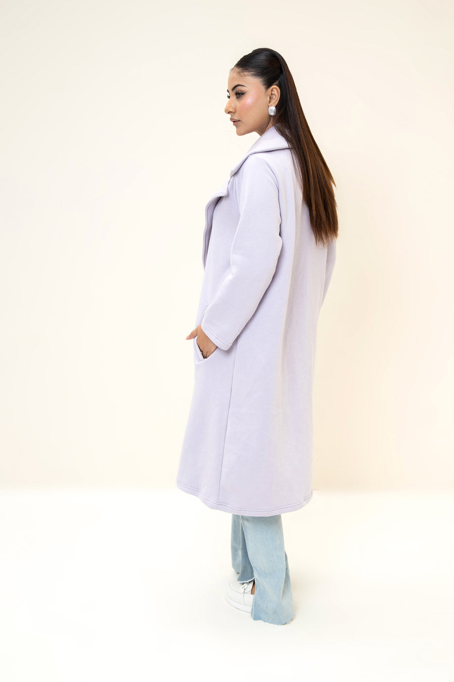 Bergen Neo Long Coat Lilac