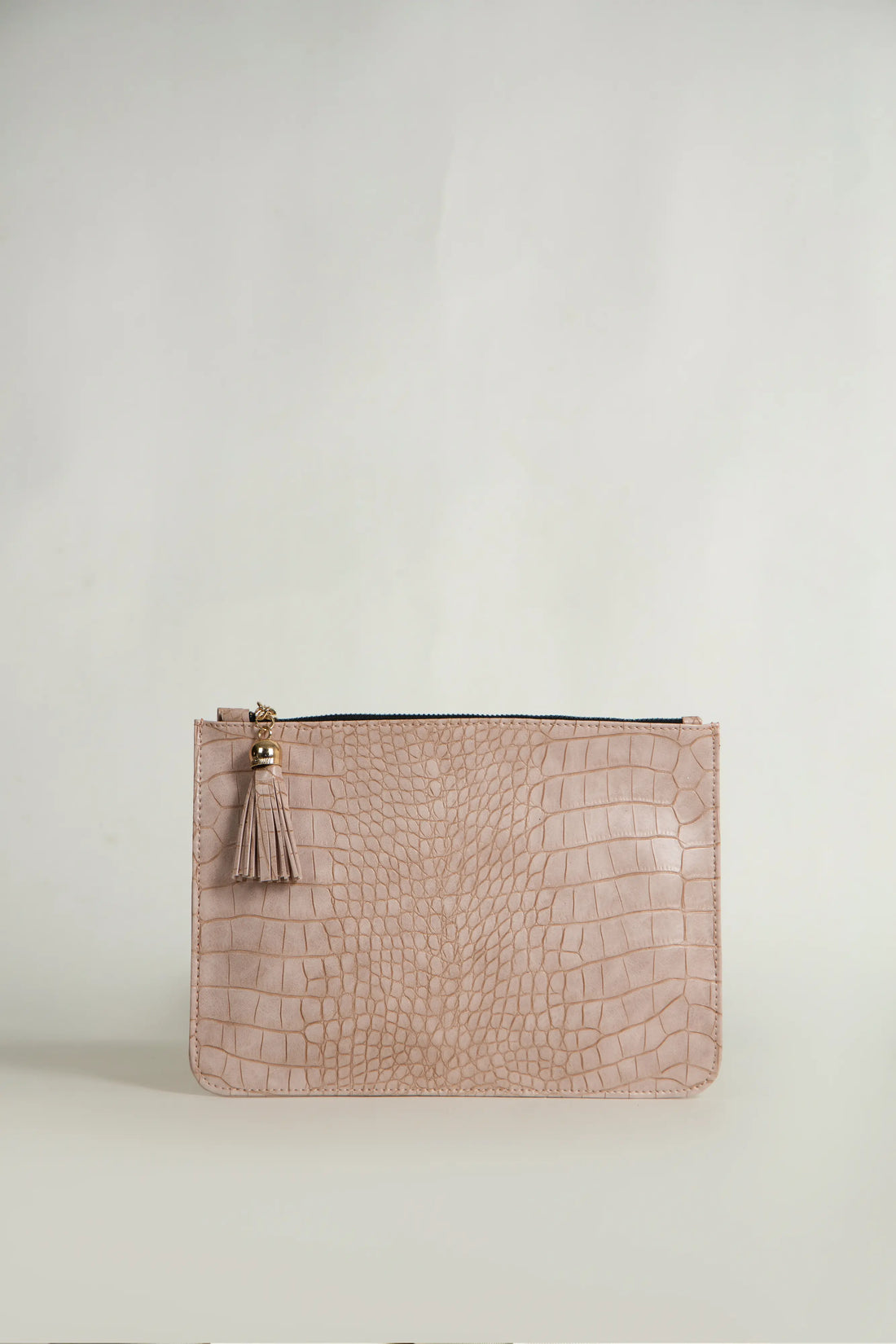 Croc Clutch pink