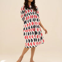 Half a circle Tiered dress