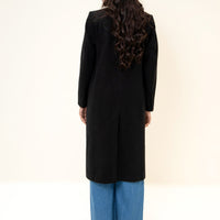 Amelie Long Coat  BLACK