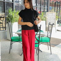 Willow Sweater Top Black