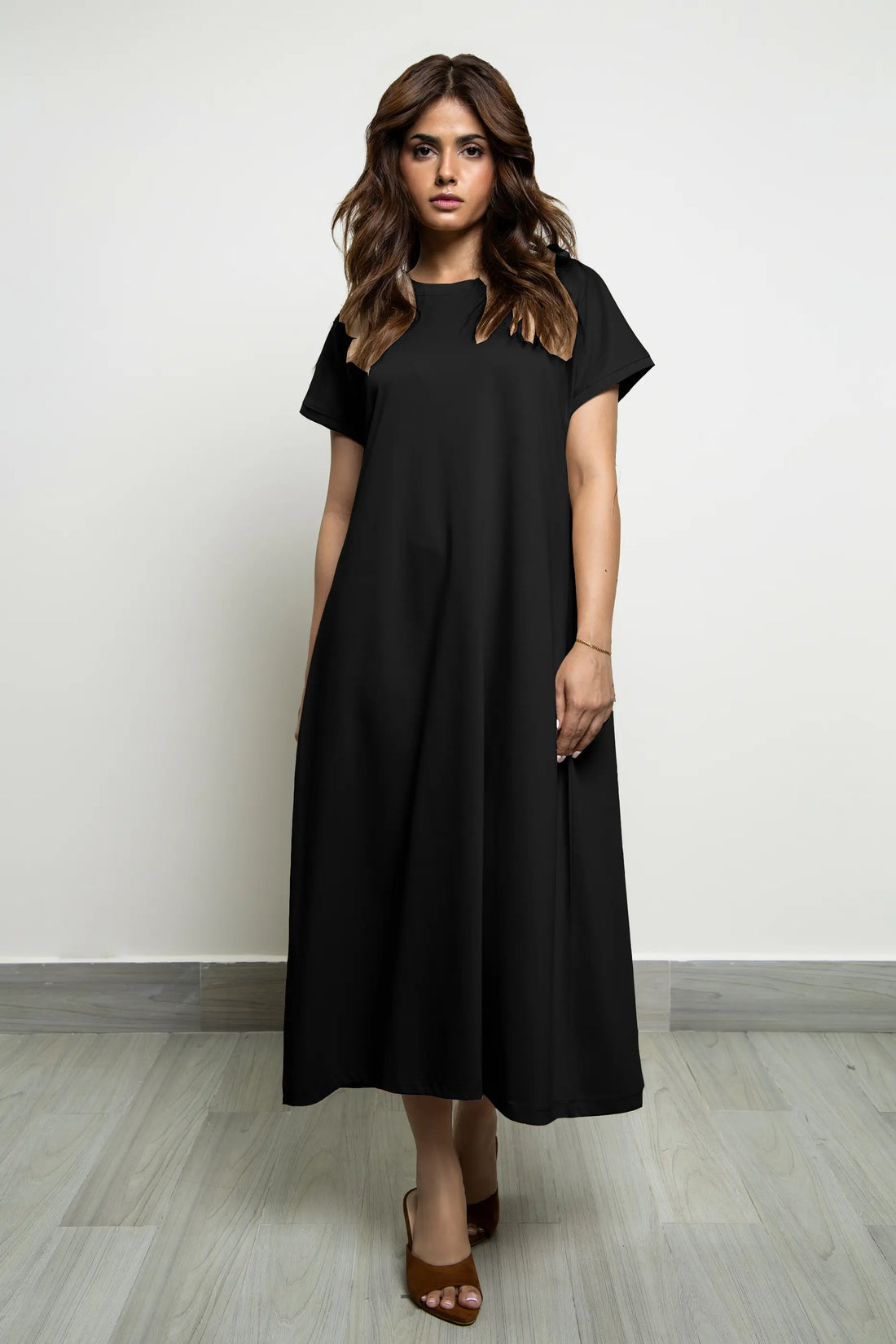 Rhode long shirt dress Black