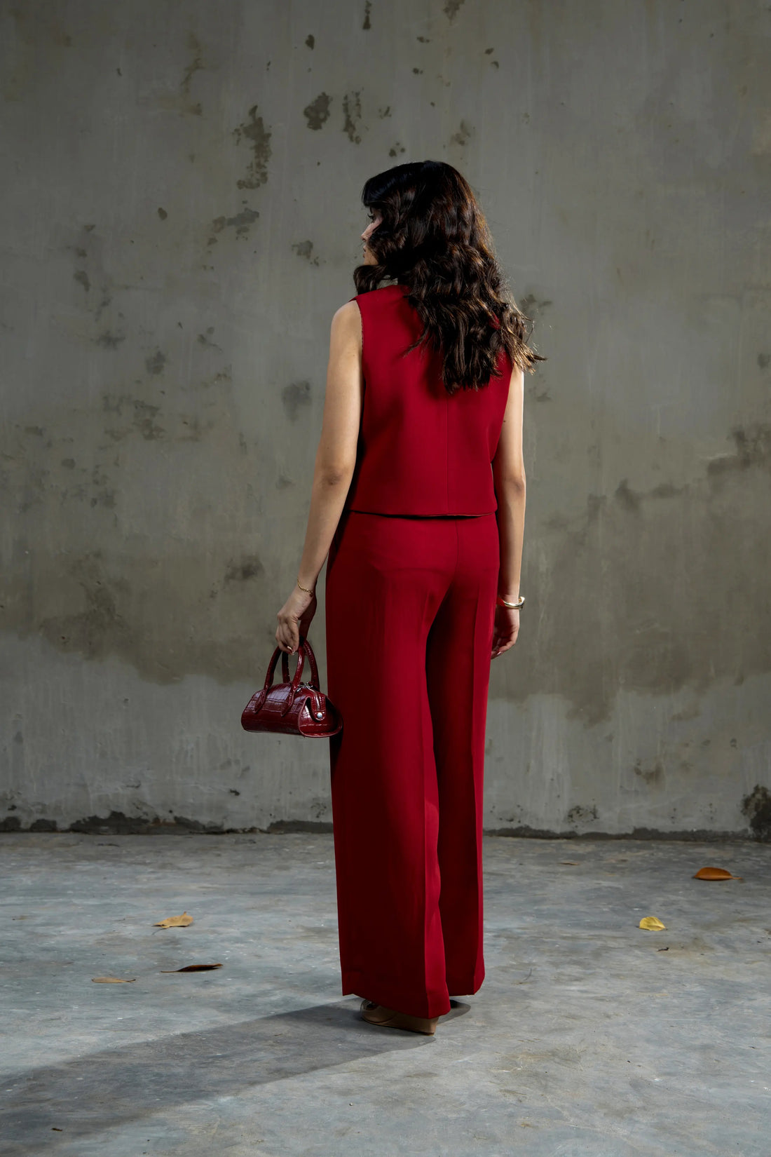 Lady Loud Waist Coat Red