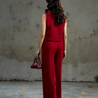Lady Loud Waist Coat Red
