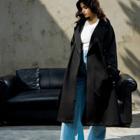 Oscar Trench Coat Black