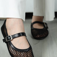 Lola Mary Janes Black