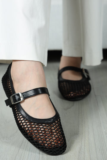 Lola Mary Janes Black
