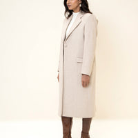 Amelie Long Coat off white