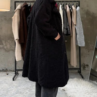 Vienna Teddy Coat Black
