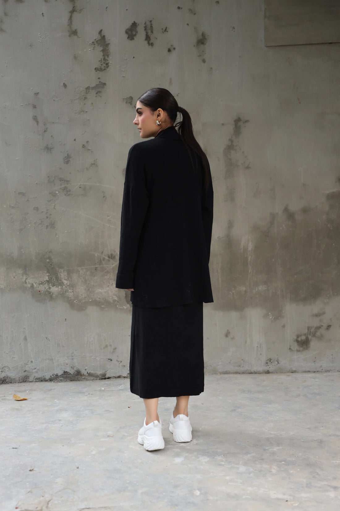 Cortina Sweater Set Black