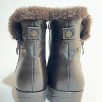 Brussels Glide fur boots Brown