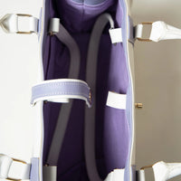 Tokyo Tote Bag White n Lilac