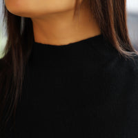 Willow Sweater Top Black
