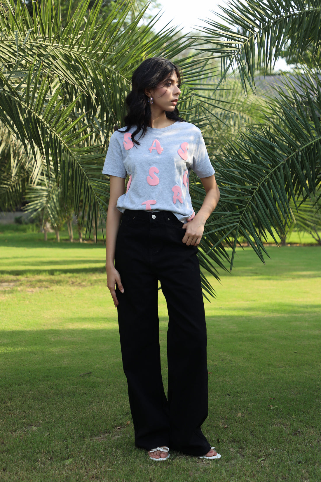 Sassy Tee Grey
