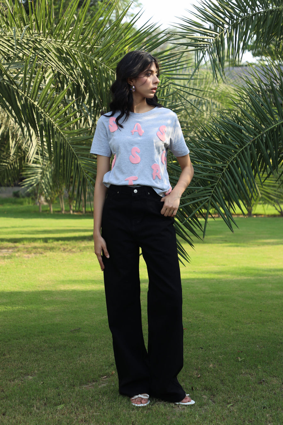 Sassy Tee Grey